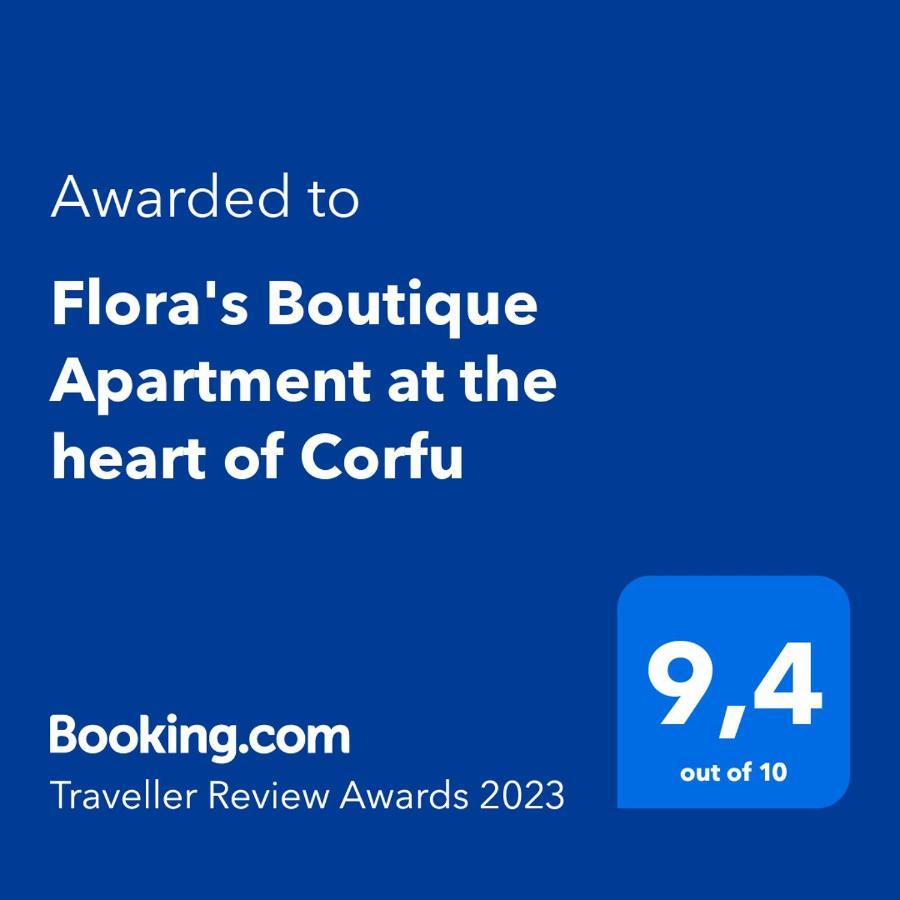 Flora'S Boutique Apartment At The Heart Of Corfu Corfu  Zewnętrze zdjęcie